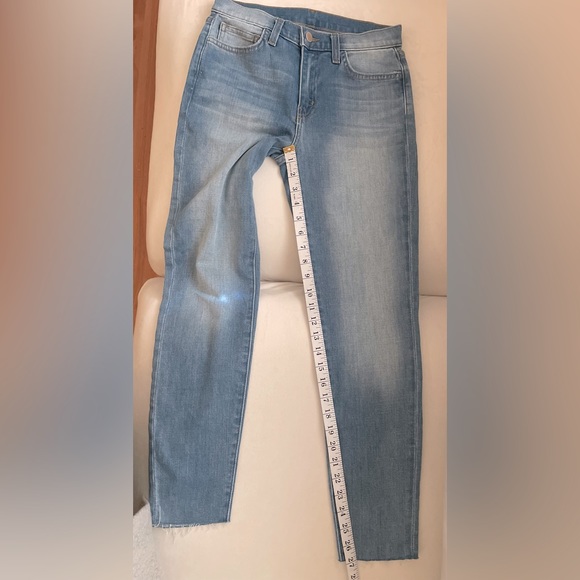 L’Agence Women Light Blue Jeans Size 25 Pre-Owned Raw Hem - Picture 7 of 11